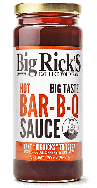 BIG RICK'S HOT BAR-B-Q SAUCE