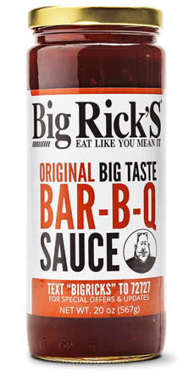 BIG RICK'S ORIGINAL BAR-B-Q SAUCE