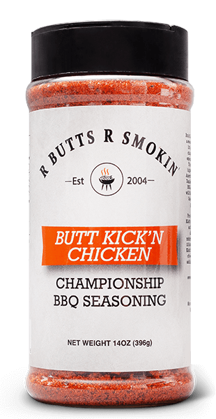 R Butts R Smokin' Butt Kick'n Chicken Championship BBQ Seasoning 5 lb.