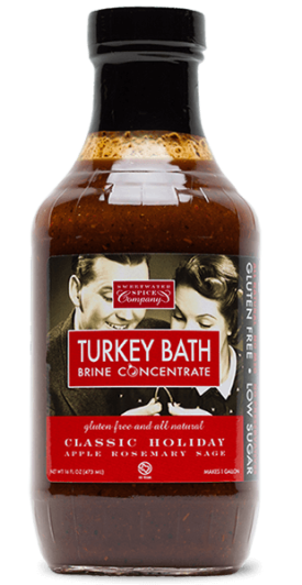 SWEETWATER SPICE CO. SPICE APPLE ROSEMARY SAGE CLASSIC HOLIDAY TURKEY BATH BRINE CONCENTRATE